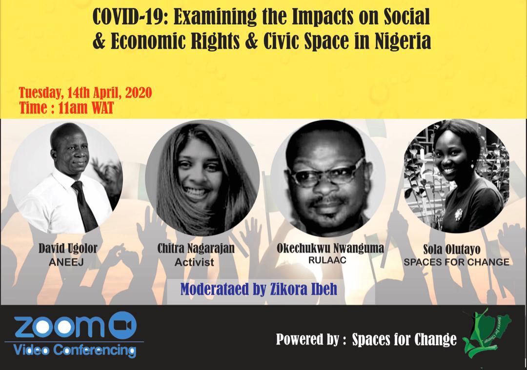 COVID-19: Examining the Impacts on Social & Economic Rights & Civic Space in Nigeria 1